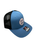 PHILLIES Patch/Trucker Hat-Blue/Blk