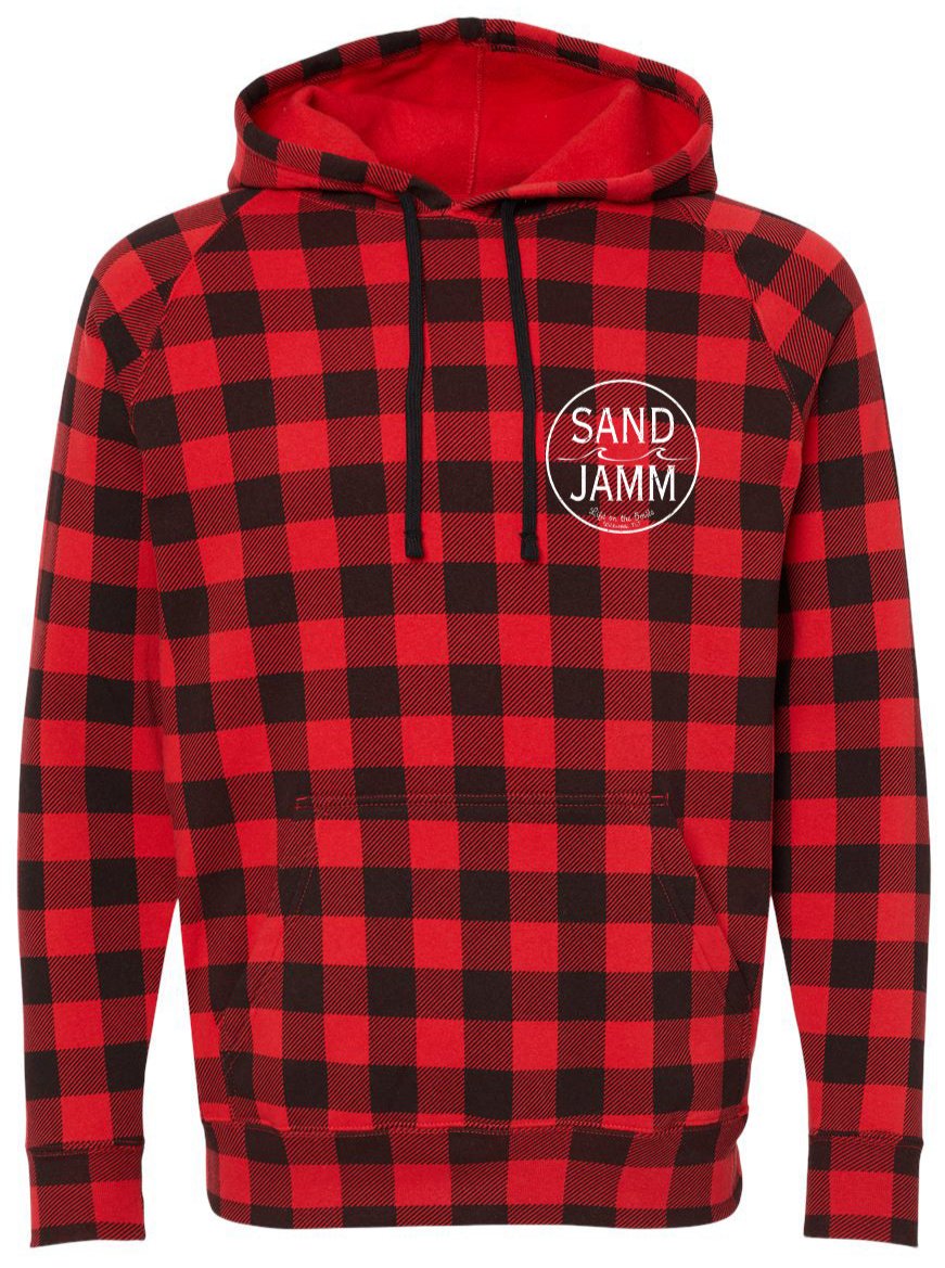 SJ PLAID HOODIE