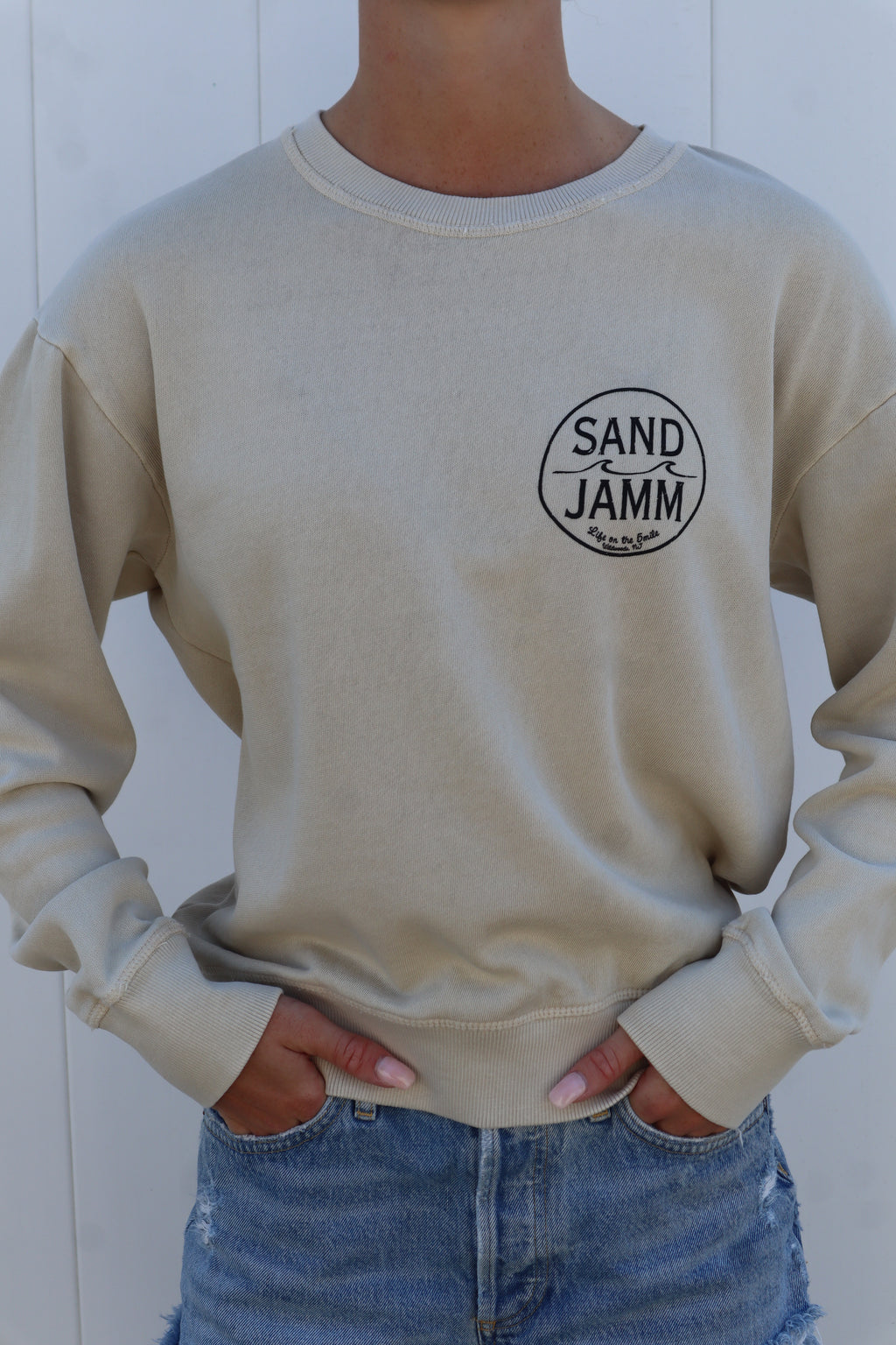 SJ LADIES CREW - KHAKI