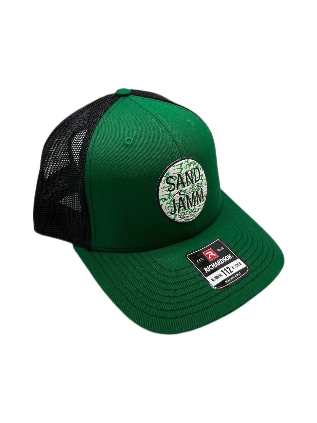 SJ EAG/PATCH-GRN/BLK