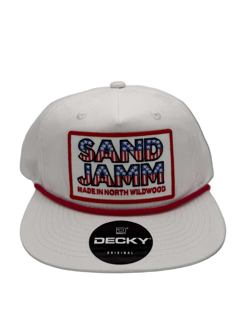SJ PATRIOT- WHT/RED