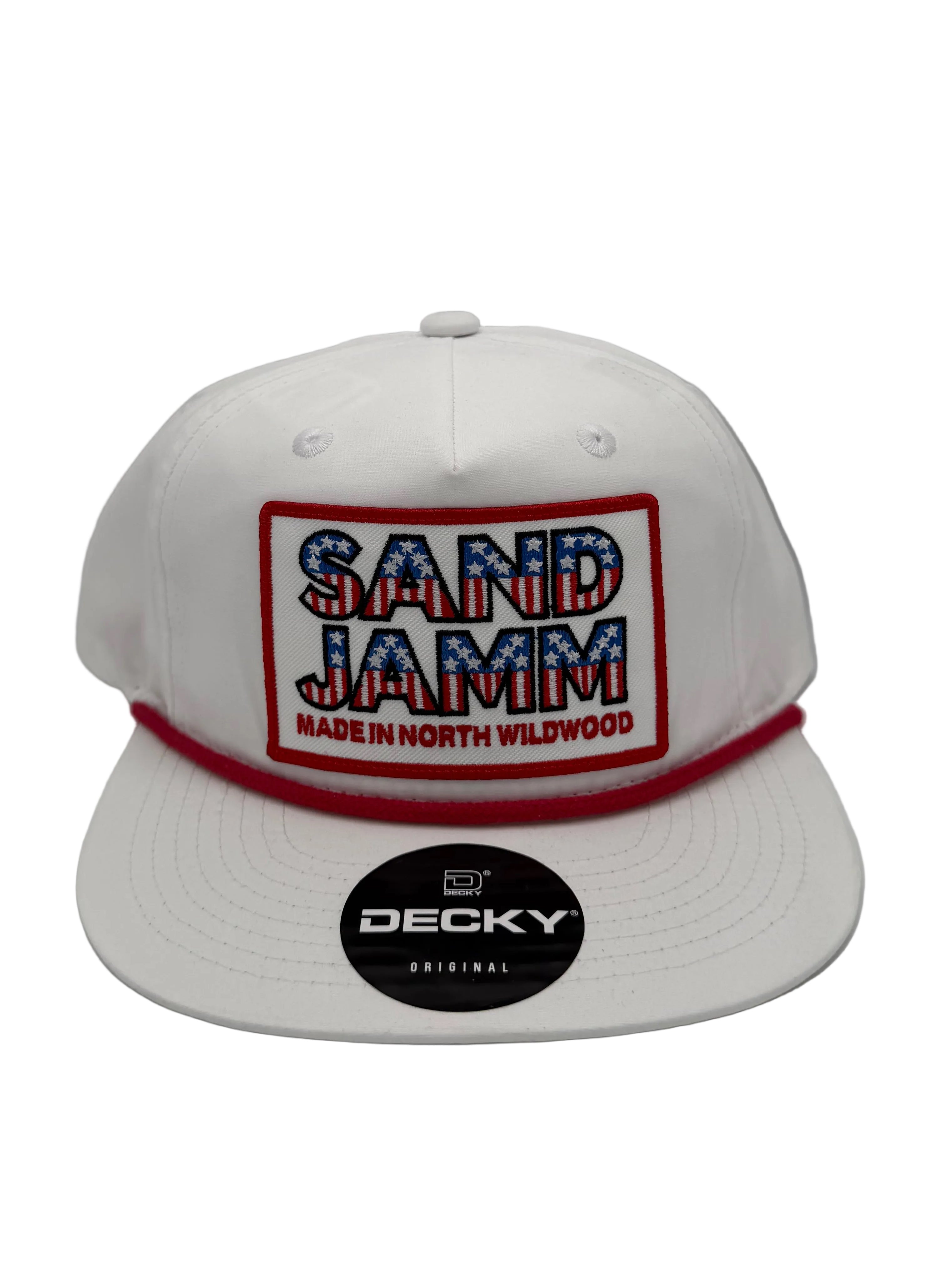 SJ PATRIOT- WHT/RED