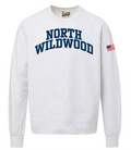 NW APPLIQUE - CREW - ASH GREY