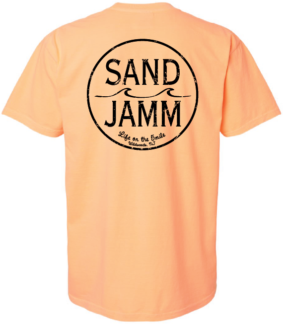 SJ TEE - NEON CANTALOUPE