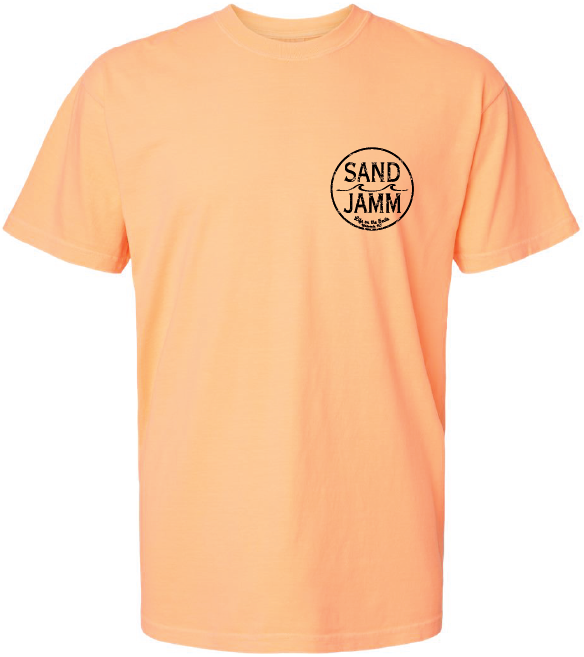 SJ TEE - NEON CANTALOUPE