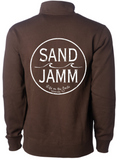 SJ 1/4 ZIP - BROWN