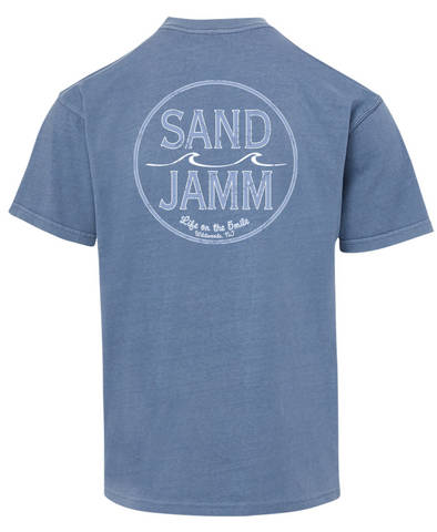 COASTAL TEE - OXFORD BLUE