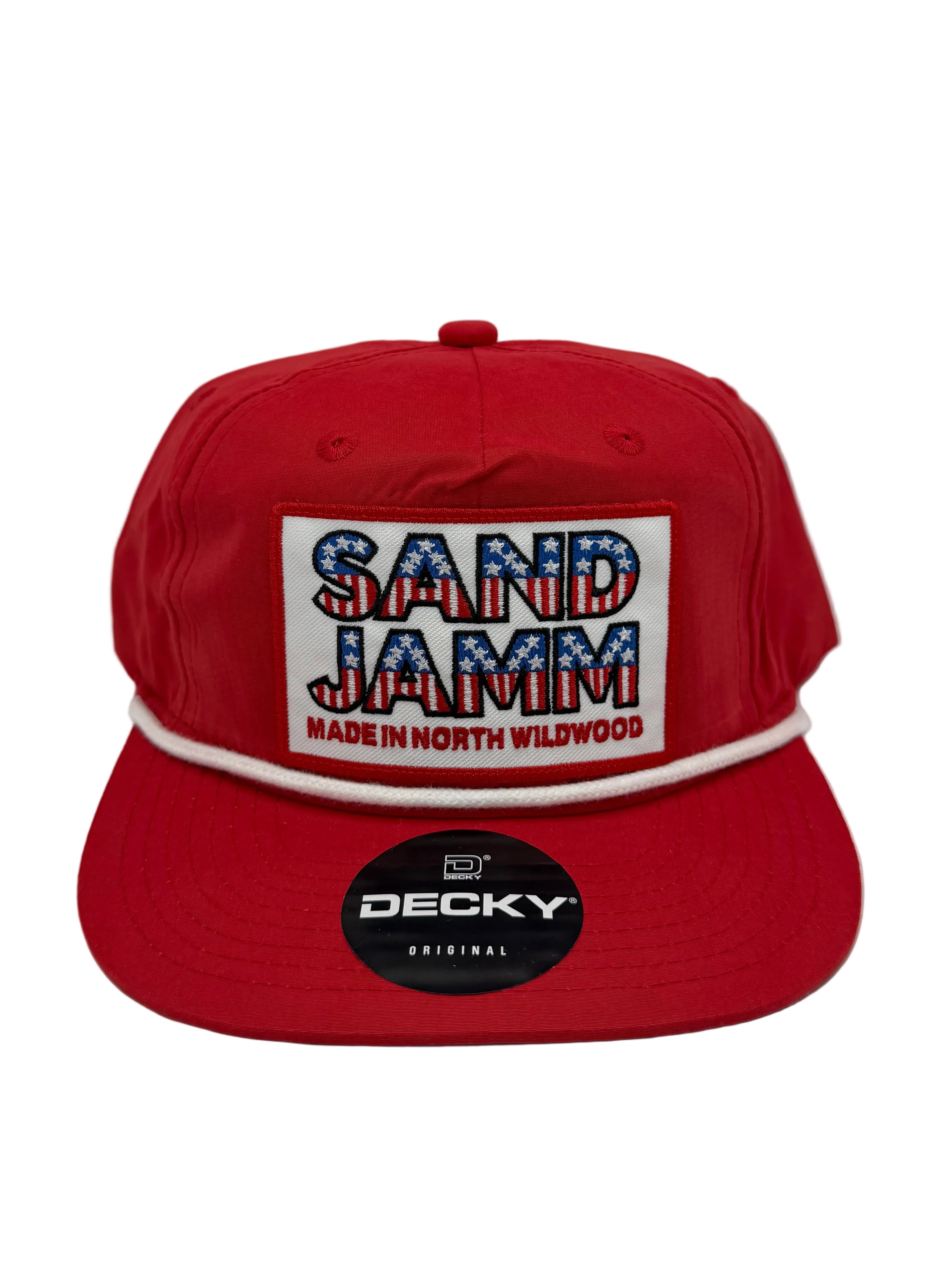 SJ PATRIOT- RED/WHT