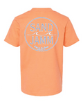 KIDS COASTAL BLUE - HTR. CANTALOUPE