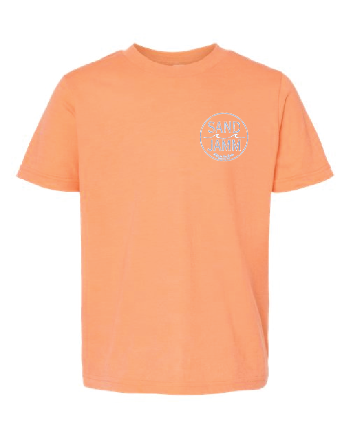 KIDS COASTAL BLUE - HTR. CANTALOUPE