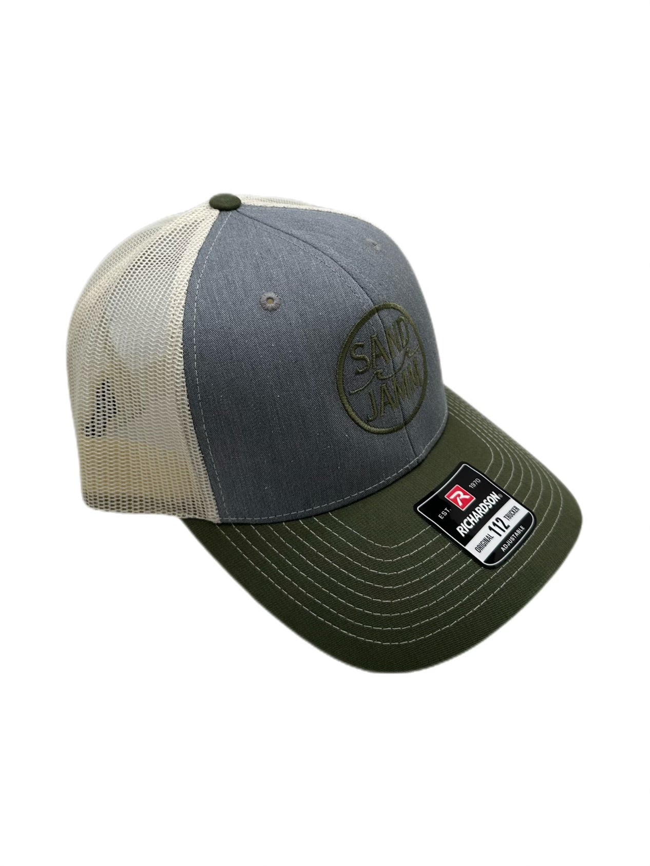 SJ TRUCKER-GRY/GRN