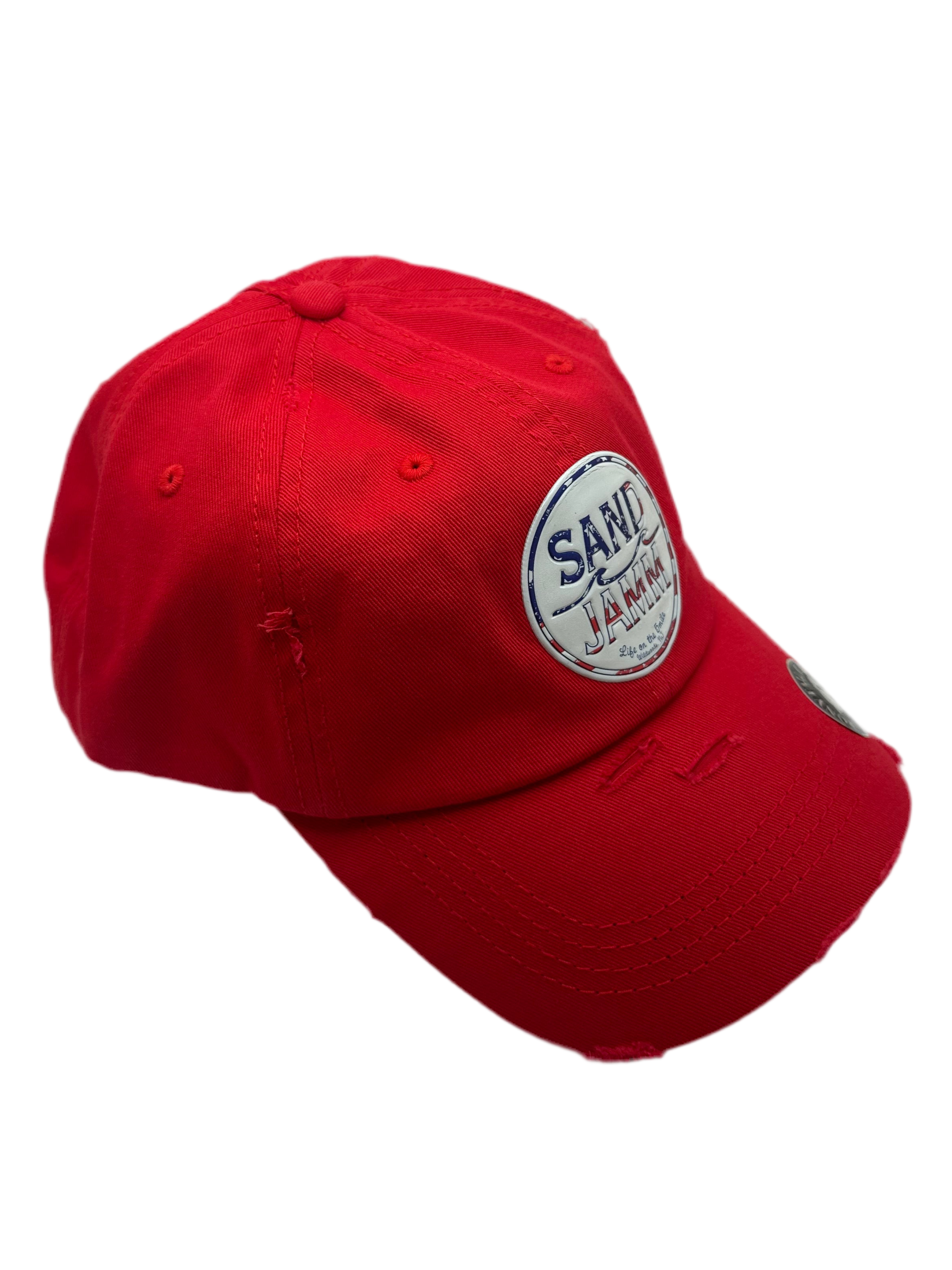 SJ USA-PONYTAIL-RED