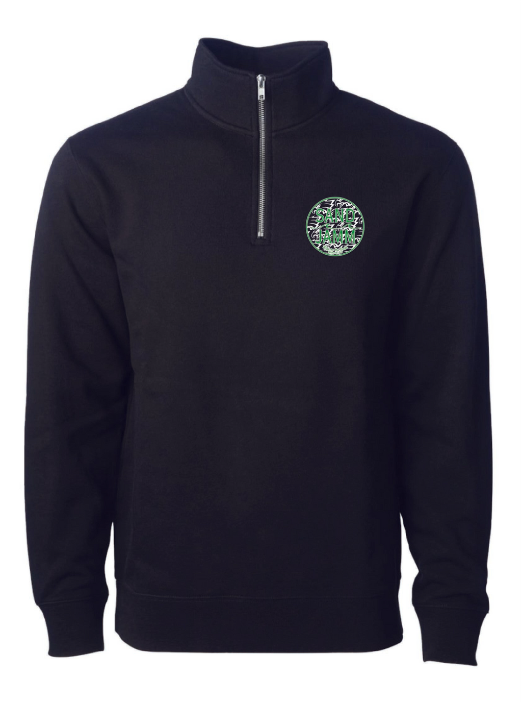 SJ EAG-1/4 ZIP - BLACK