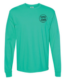 SJ LS TEE - ISLAND GREEN
