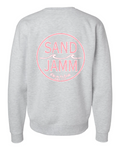 COASTAL PINK CREW - ASH HTR