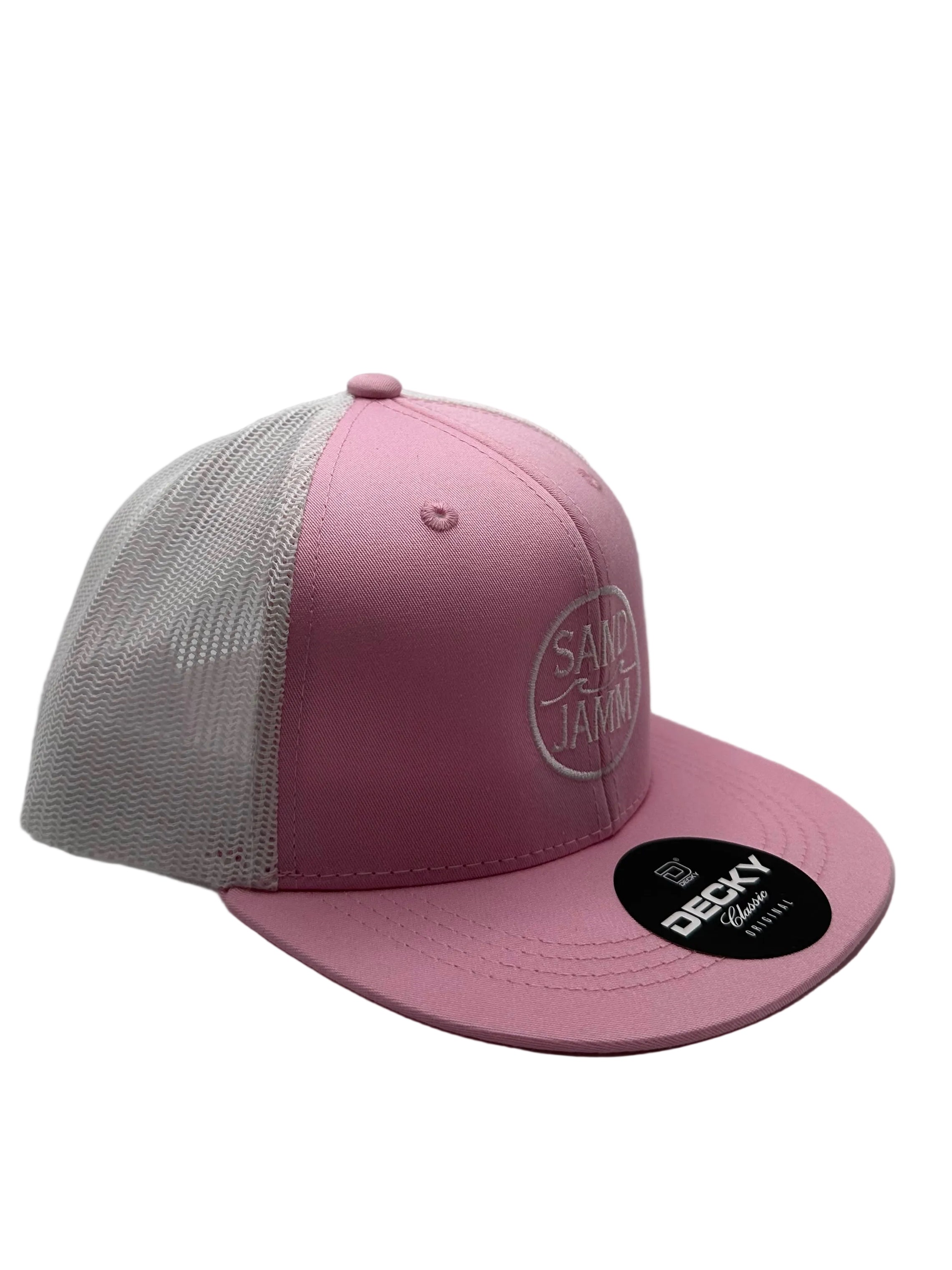 KIDS HAT-PINK/WHITE