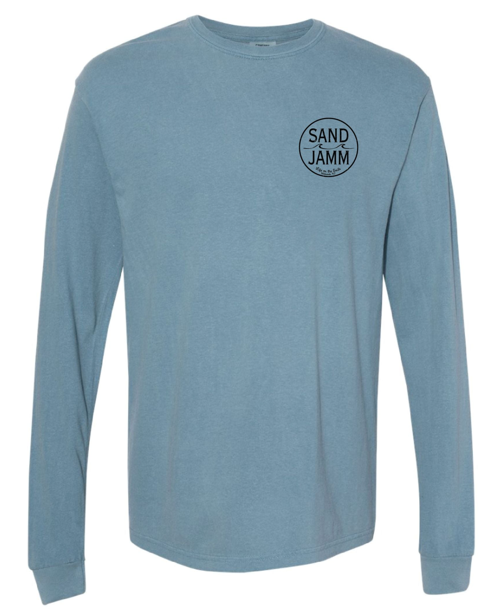 SJ LS TEE - ICE BLUE