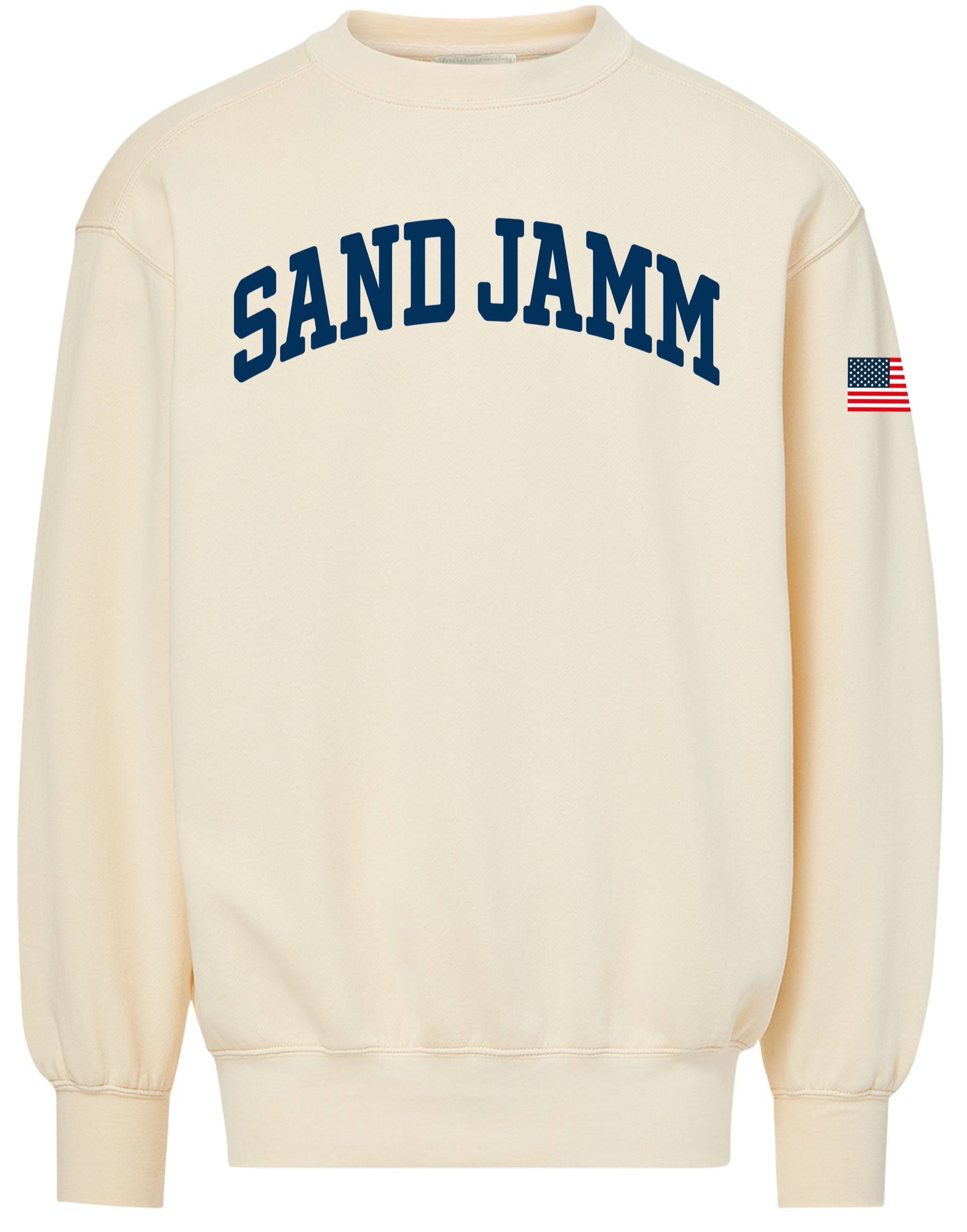 SJ Appliqué CREW - VANILLA