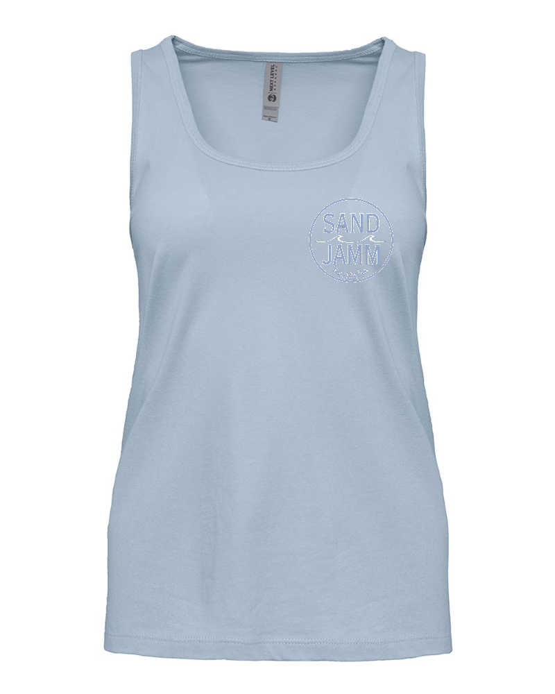 COASTAL BLUE/TANK-STONEWASH