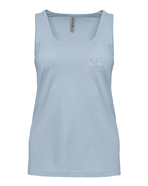 COASTAL BLUE/TANK-STONEWASH