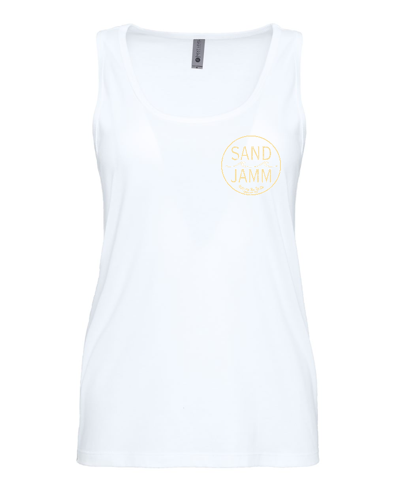 COASTAL YELLOW - TANK - WHT