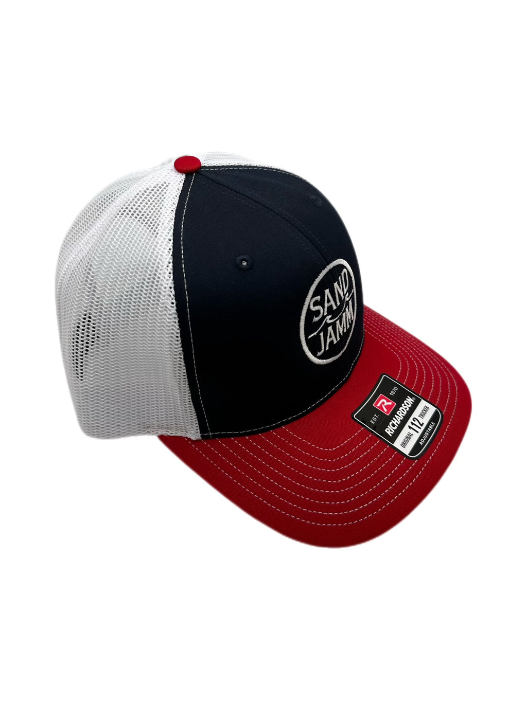 SJ TRUCKER-NVY/WHT/RED