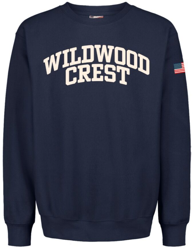 CREST Appliqué CREW - NAVY