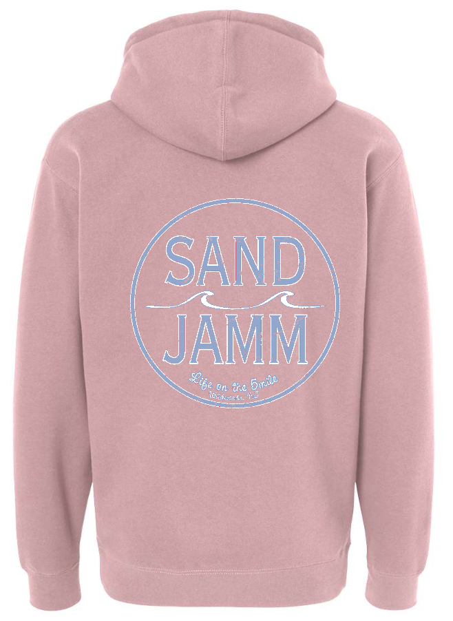 COASTAL BLUE - DUSTY PINK