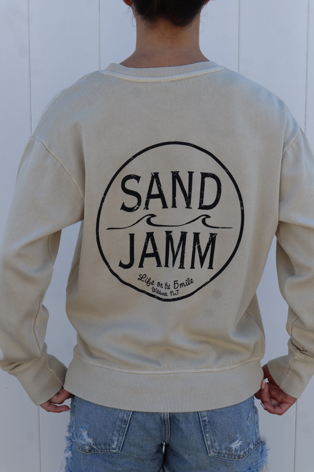 SJ LADIES CREW - KHAKI