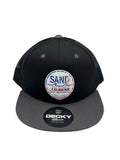 KIDS HAT-USA BLK/CHARCOAL