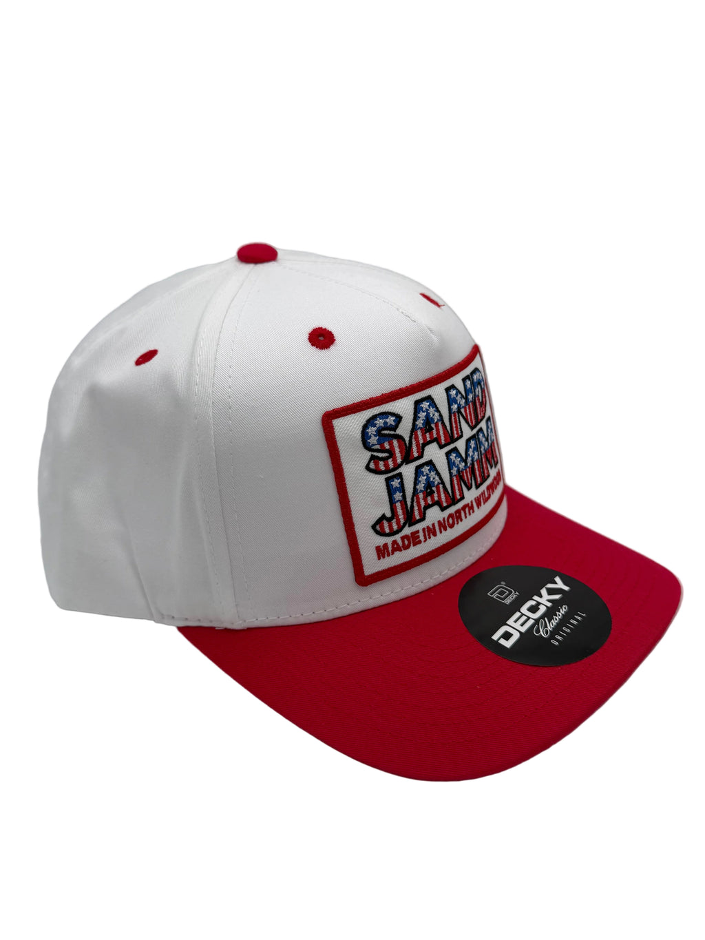SJ PATRIOT- WHITE/RED
