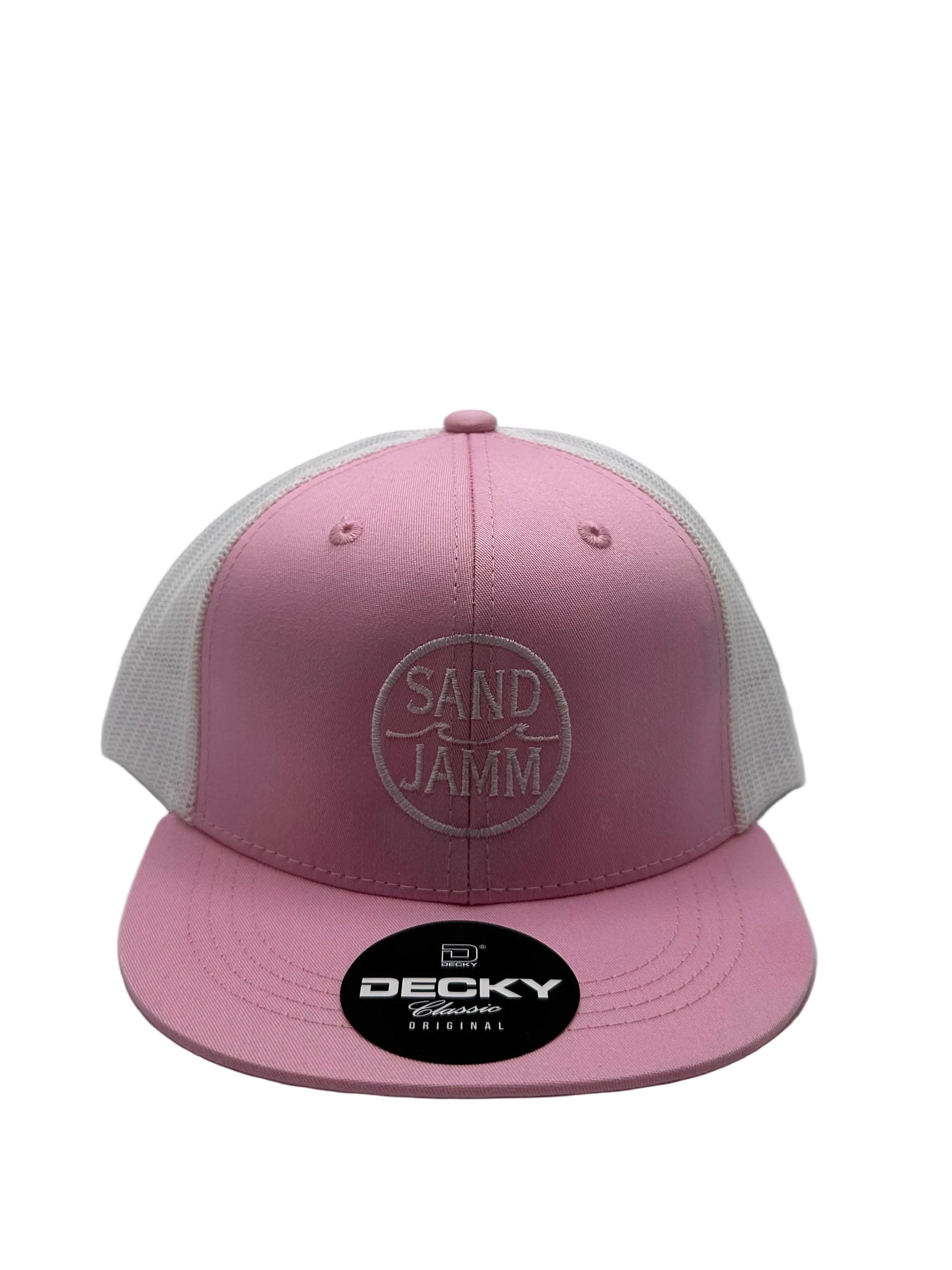 KIDS HAT-PINK/WHITE