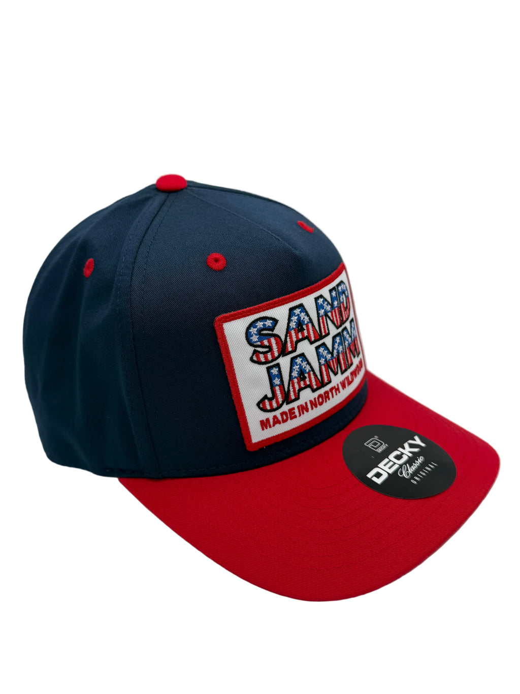 SJ PATRIOT- NAVY/RED