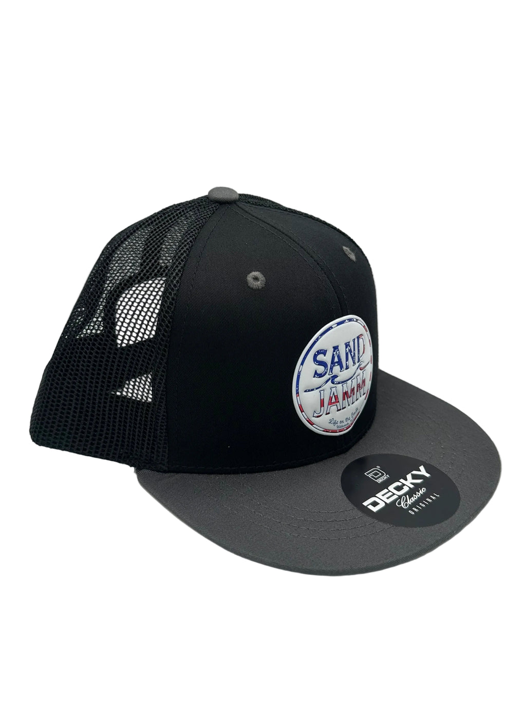 KIDS HAT-USA BLK/CHARCOAL