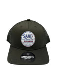 KIDS HAT-USA OLIVE