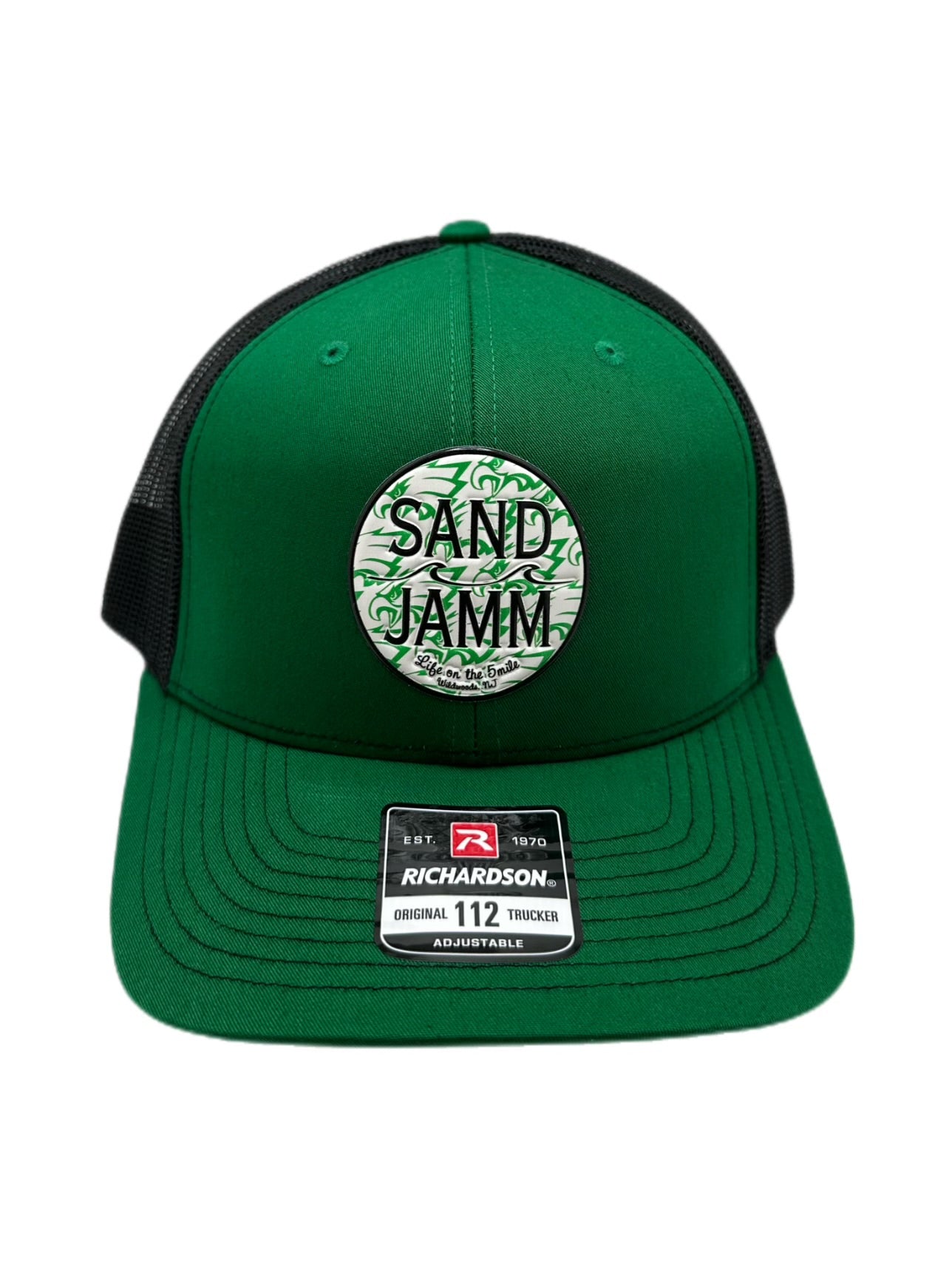 SJ EAG/PATCH-GRN/BLK