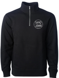 SJ 1/4 ZIP - BLACK