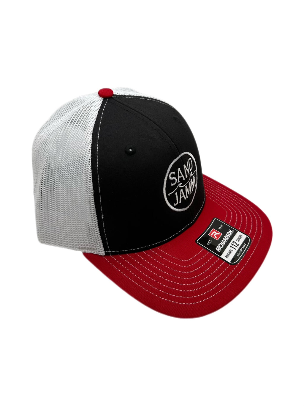SJ TRUCKER-BLK/WHT/RED