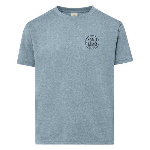 KIDS BUDDY TEE-DENIM HTR.