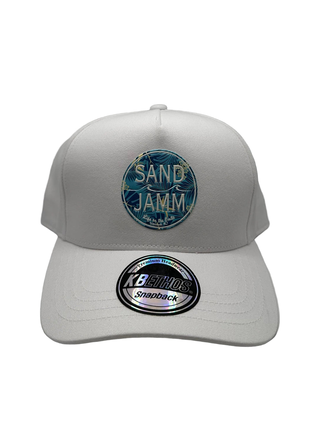 COASTAL PALM HAT-WHITE