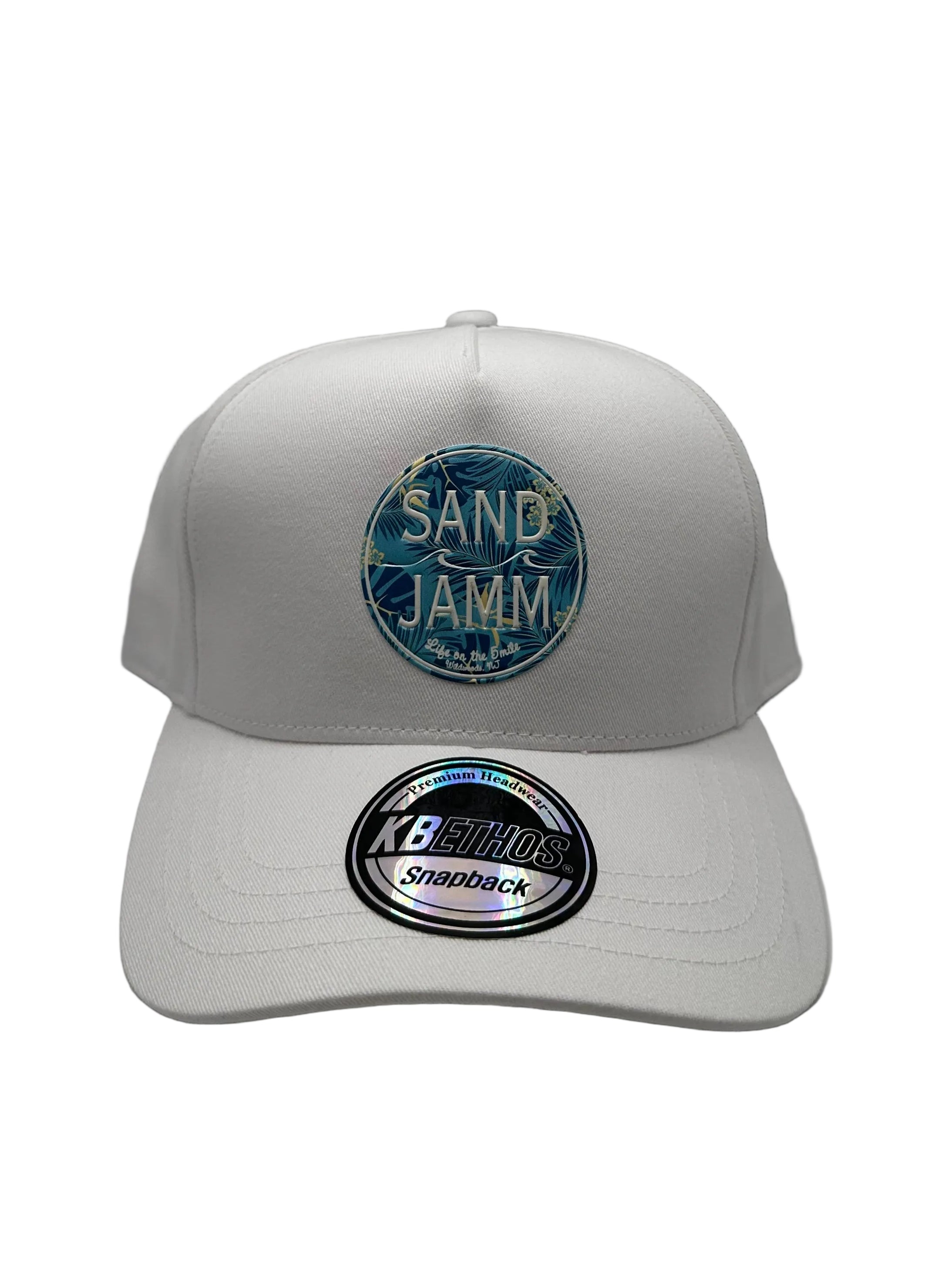 COASTAL PALM HAT-WHITE