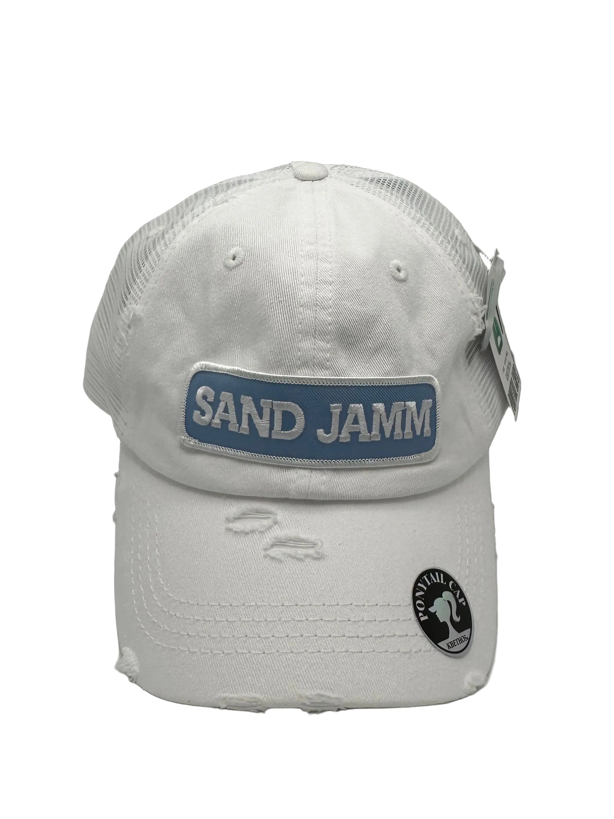 SANDBAR PONY-MESH WHT