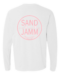 COASTAL PINK LS - WHT