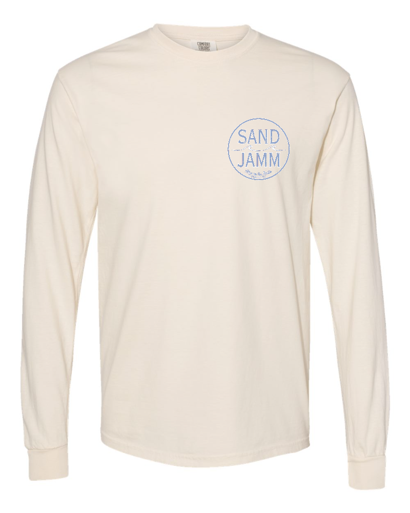 COASTAL BLUE LS - IVORY