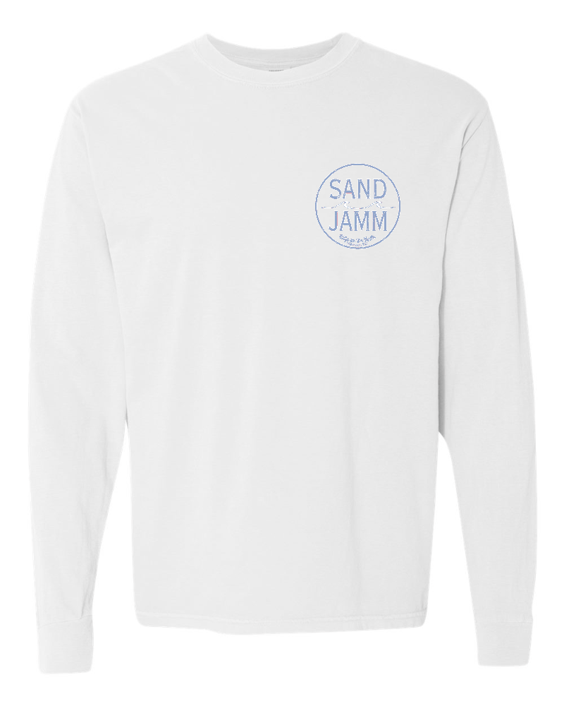 COASTAL BLUE LS - WHITE