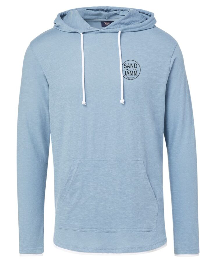 MILES SLUB-LT.DENIM/HTR