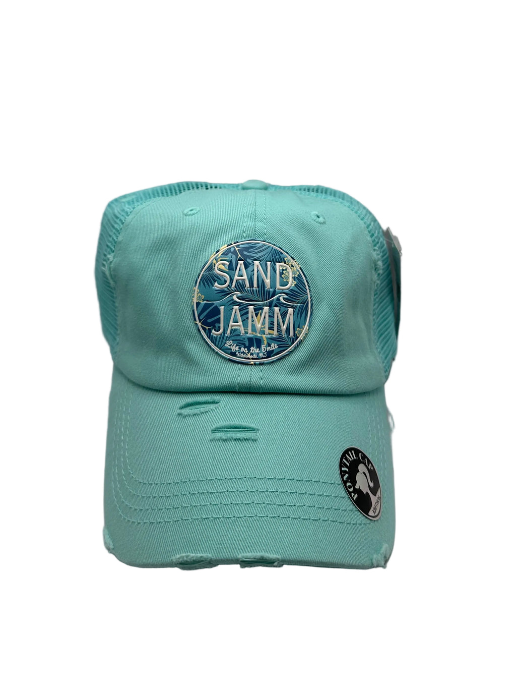 PONY-MESH COASTAL PALM MINT