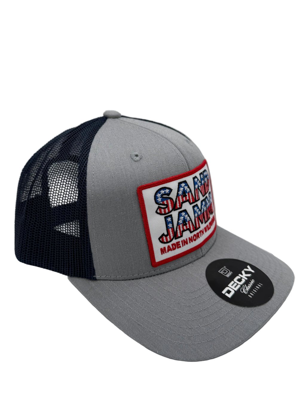 SJ PATRIOT-HTR GREY/NAVY