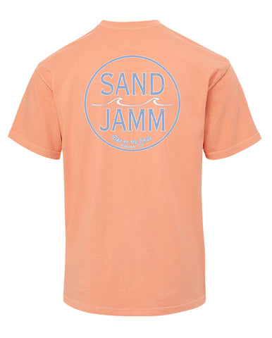 COASTAL TEE - TANGERINE