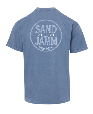 COASTAL TEE - OXFORD BLUE